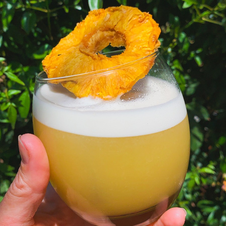 Pineapple Bourbon Sour