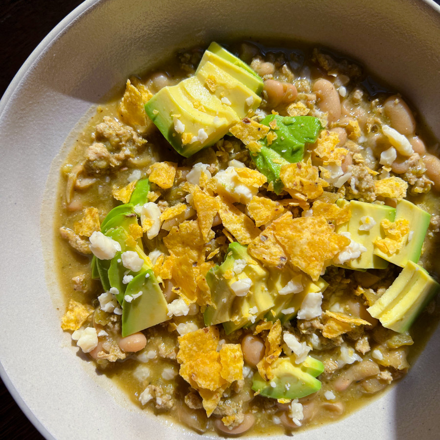 Green Turkey Chili