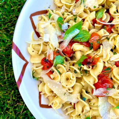 Blistered Tomato Pasta