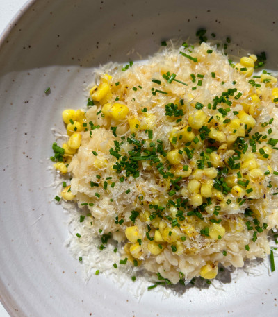 Sweet Corn Risotto