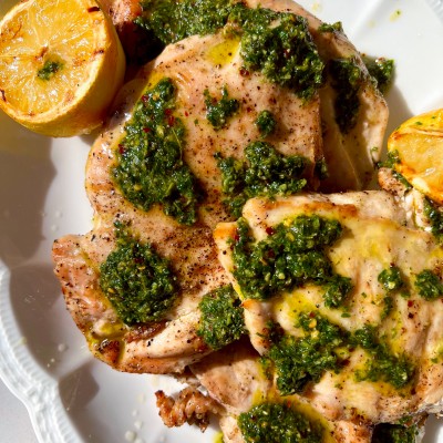 Lemony Herb Grilled Chicken