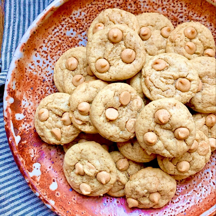 Soft Batch Mini Peanut Butter Chip Cookies