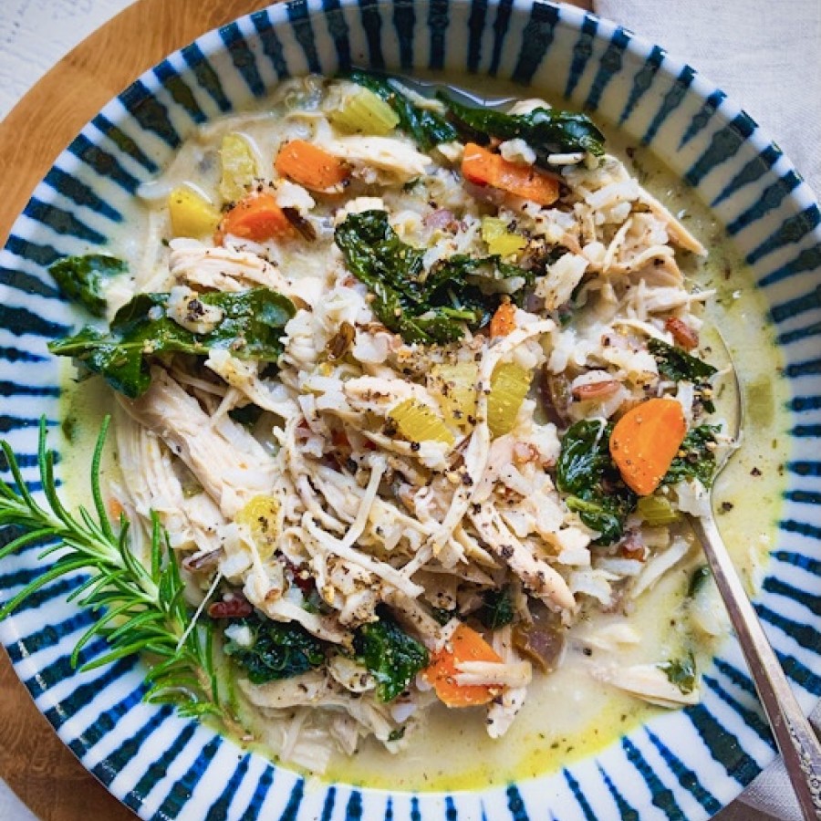 Creamy Chicken and Wild Rice Soup