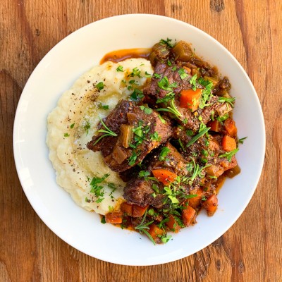 Rosemary and Mustard Braised Short Ribs