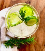 Elderflower Rosemary Fizz