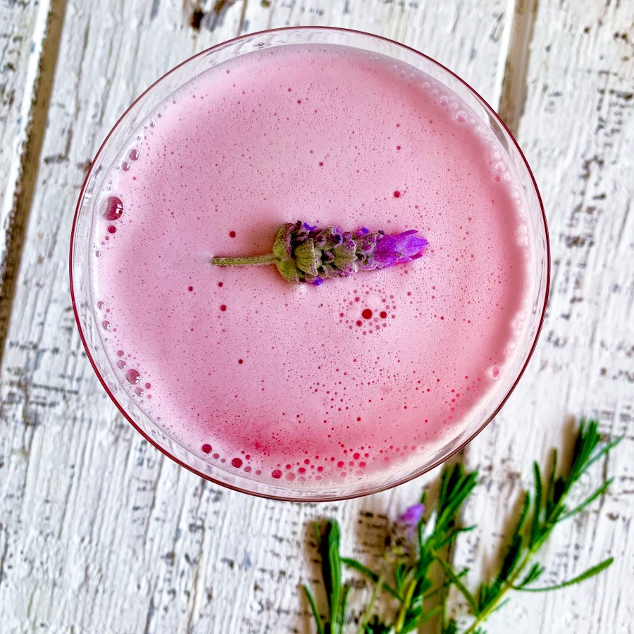 Lavender Hibiscus Sour