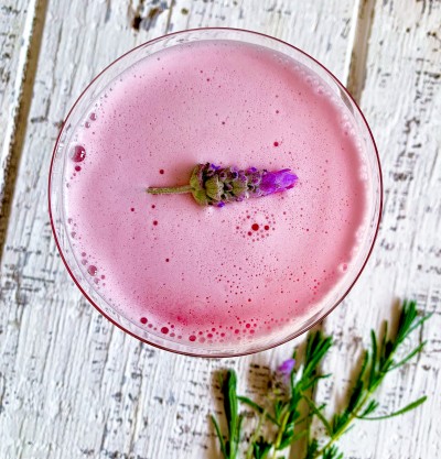 Lavender Hibiscus Sour