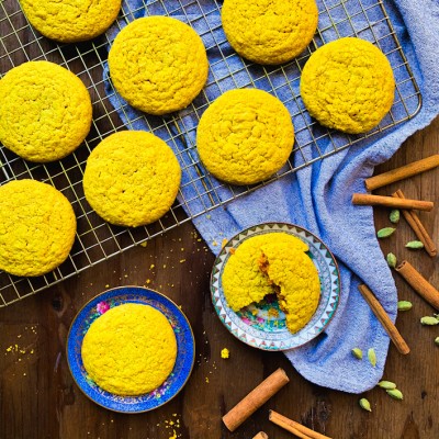 Gluten-Free Golden Milk Cookies