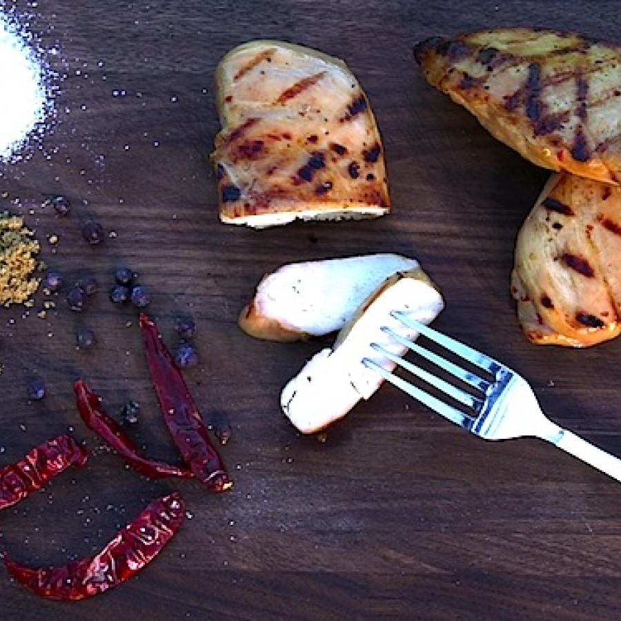 Brined Grilled Chicken Breasts 