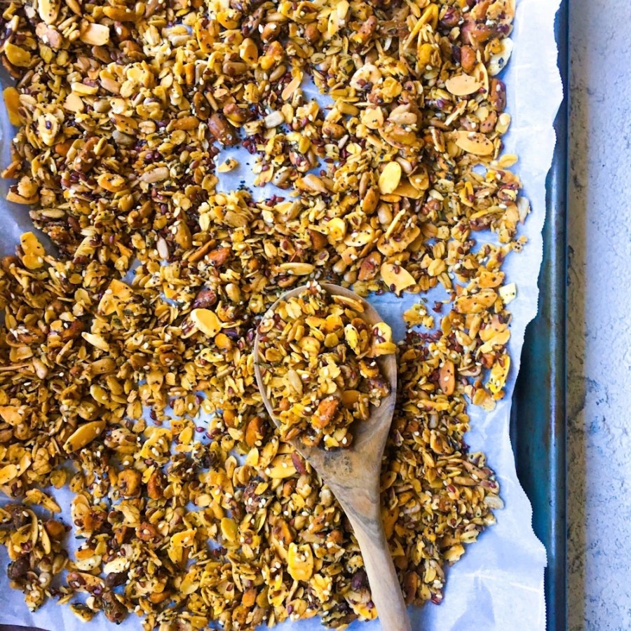 Savory Rosemary Granola