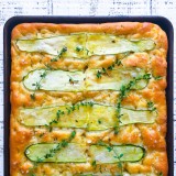 Zucchini and Thyme Focaccia