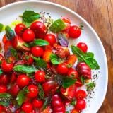 Heirloom and Baby Tomato Salad