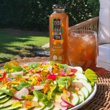 Zucchini, Avocado and Radish Salad with a Citrus Vinaigrette 