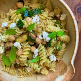 Zucchini and Lemon Pasta Salad