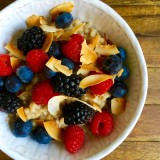 Brown Rice Breakfast Pudding