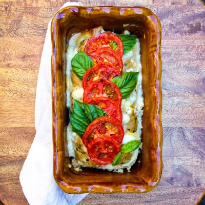 Caprese Turkey Meatloaf