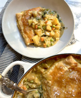 Puff Pastry Vegetable Pot Pie