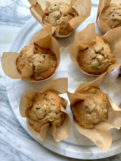 Banana, Zucchini and Carrot Muffins