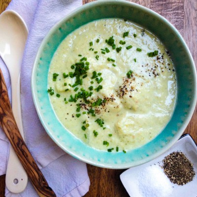 Potato, Broccoli and Leek Soup