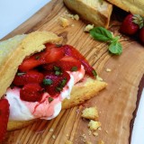 Strawberry Basil Shortcakes 