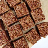 Cookie Butter Chocolate Rice Krispie Treats