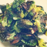 Roasted Brussels Sprout Chips