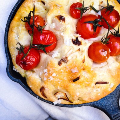 Tomato and Onion Focaccia