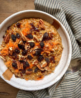 Spiced Carrot Cake Oatmeal