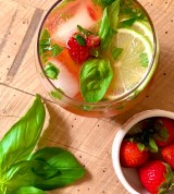 Strawberry Basil Margarita