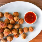 Turkey Meatballs with Ginger and Garlic